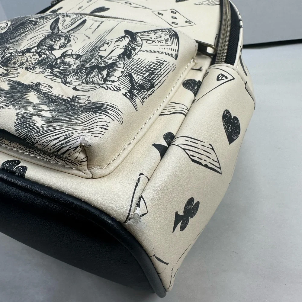Loungefly Alice in Wonderland Sketchbook Mini Backpack  - BAM Exclusive